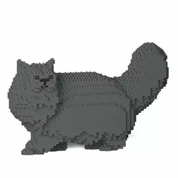 JEKCA Jecca Block Персидская кошка Серая кошка Кошка 02S-M02