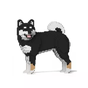 JEKCA jecca block Сиба-ину черный 02S-M01 Скульптор