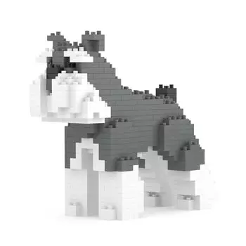 JEKCA schnauzer mini 01S | plastic building blocks Target age 14 years and over