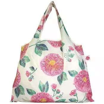 Эко-сумка Misuzu Kaneko с большой вместимостью, складная складка для офиса [Prairie Dog], 2-сторонняя (Сообщение Tsubaki_BE)