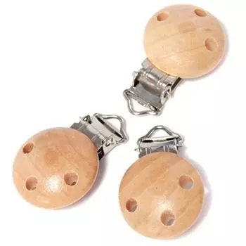 Экологически чистая соска, зажим для детской соски, 5 шт./упак., застежки, держатели, деревянный держатель, зажимы для пустышки Chupetas, держатель для соски для кормления младенцев One Size