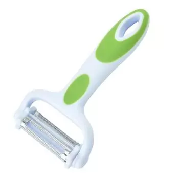 Экологически чистая терка-ломтерезка для удаления кожуры, многоразовая домашняя овощечистка для фруктов и овощей, инструмент для удаления кожуры, кухонные принадлежности, овощечистка синий