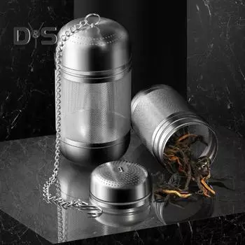 Экологически чистый фильтр для чая, большая емкость, удобный заварочный аппарат для заварки чая с очень мелкой сеткой S