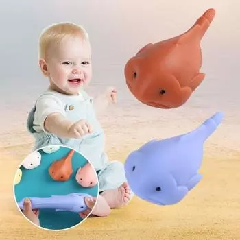 Экологически чистый Красочный Снимающий Скуку Гибкий Сжимающий Животный Снятие Стресса Сенсорные игрушки Вечеринка Фаворит Антистрессовая игрушка циан