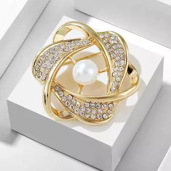 Экологически чистый сплав полный бриллиант камелия брошь женская многофункциональная брошь антибликовый костюм пряжка