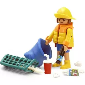 Экологический активист Playmobil 71163, популярные игрушки в Корее