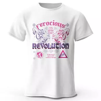 Экологичная футболка из 100% хлопка с принтом, мягкая и дышащая, с круглым вырезом, коротким рукавом, унисекс, повседневная одежда S чёрный