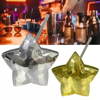 Экологичная герметичная детская чашка для воды большой емкости, 570 мл, детский спортивный соломенный подарок на день рождения серебряный