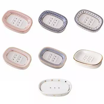 Экологичная самоосушающаяся мыльница в скандинавском стиле, двухслойная мыльница для путешествий Style 3