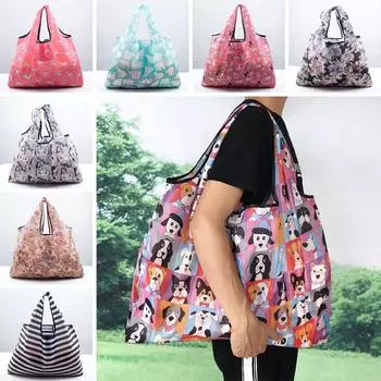 Экологичная сумка для хранения продуктов из ткани Оксфорд, холщовая сумка, сумки на плечо для дома