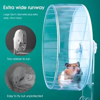 Экологичные беговые диски, игровые игрушки, игрушка для упражнений для хомяков, морская свинка, мыши, аксессуары для мелких животных, клетка M синий