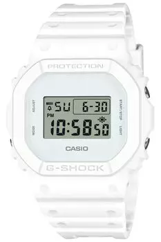 Экологичные белые часы [Casio] G-Shock [Используемые материалы] DW-5600WW-7JF Мужские белый