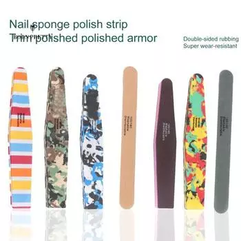 Экологичные буферы для ногтей, украшения для ногтей, двухсторонние, ультралегкие, легкая чистка B