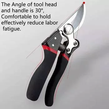 Экологичные нескользящие ручки, устойчивые к ржавчине, садовые ножницы, секатор, садовые принадлежности