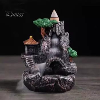 Экологичный, антизасоряющий, креативный держатель для благовоний с обратным потоком, прохладный, ароматерапевтический, украшение для комнаты для йоги