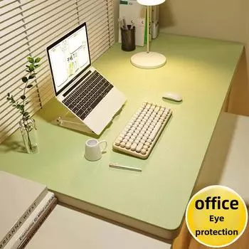 Экологичный большой коврик для стола для защиты компьютера и учебы 40x60cm коричневый