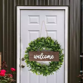 Экологичный дверной декор, легкий портативный настенный, оконный, вечерний, свадебный знак 35cm B