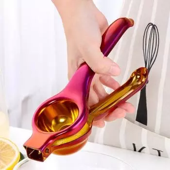 Экологичный кухонный комбайн, пригодный для мытья в посудомоечной машине, пищевая соковыжималка для лимона из нержавеющей стали, ручная ручная кухонная утварь, соковыжималка из нержавеющей стали