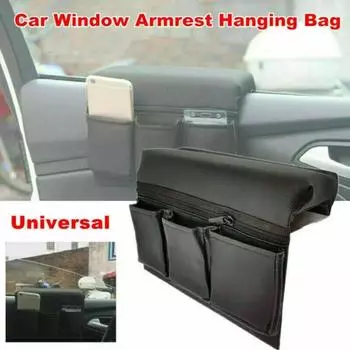 Экономьте место на подлокотнике окна автомобиля, подвесная сумка, водонепроницаемый ящик для хранения вещей в салоне автомобиля, внедорожник