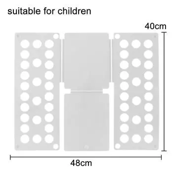 Экономьте время. Волшебная папка для детской одежды. Домашнее хранение. Футболки. Джемперы. Органайзер. Складная доска для быстрой одежды. Держатель для одежды. Органайзер для стирки. S for child