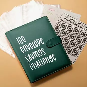 Экономия денег A5 Бюджетный переплет Планировщик Развитие привычек Органайзер для счетов Взрослые 09