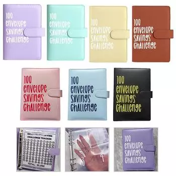 Экономия денег Loopbook 100 Конверт Вызова Папка Папка Вызова Экономии Пары зелёный