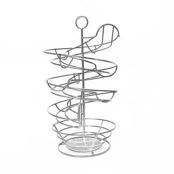 Экономия места Подставка для хранения яиц Железная корзина для яиц Кухонные гаджеты Металлический диспенсер для яиц Стол