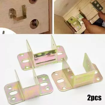 Экономия места U-образная кровать Соединительные кронштейны Коррозионностойкие Простая установка 20mm