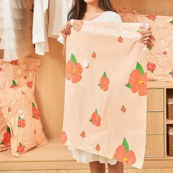 Экономия места, вакуумные сумки для хранения для путешествий, утолщенная компрессионная сумка для хранения одежды, вакуумные пакеты для одеял, органайзер для постельных принадлежностей, одежды M чистый