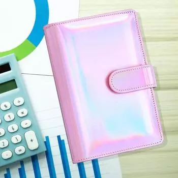 Экономия папок с расходами бюджета Конверты для бумажных денег со скрытыми отделениями из ПВХ водонепроницаемый фиолетовый