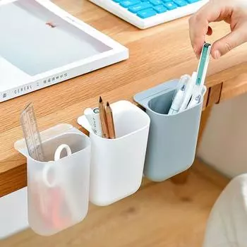 Экономия студенческих канцелярских принадлежностей, настольный ящик для хранения, подвесной пенал, пенал для пасты, контейнер для ручек