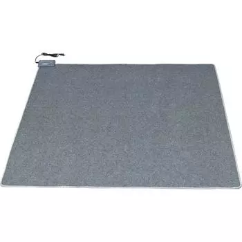 Экономия TEKNOS Hot Carpet Электрический ковер 2 татами 176 x 176 см Горячий коврик с функцией удаления пылевых клещей Выключатель зоны нагрева Компактное хранилище [Power серый