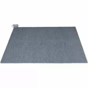 Экономия TEKNOS Hot Carpet Электрический ковер 3 татами 195 x 235 см Горячий коврик с функцией удаления пылевых клещей Выключатель зоны нагрева Компактное хранилище [Power серый