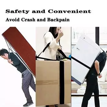 Экономящие труд плечевые ремни для перемещения Высокоэффективный инструмент для транспортировки мебели Офис