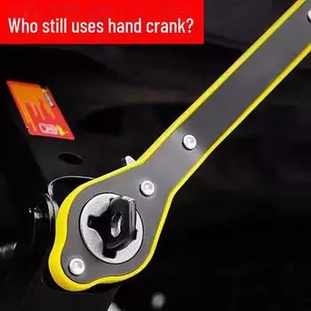 Экономящий труд гаечный ключ с храповым механизмом для легкой замены автомобильных шин с крестообразным стендом