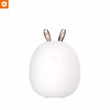 Экосистема Xiaomi Силиконовый сенсорный датчик Светодиодный ночник Цвета 2 режима Светодиодный светильник «Кролик Олень» USB Светодиодный ночник