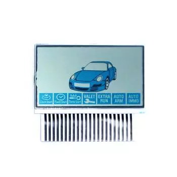 Экран B9, стеклянный ЖК-дисплей, Россия, ЖК-экран для ключей автомобиля B9 с полосками под зебру B9 LCD Display