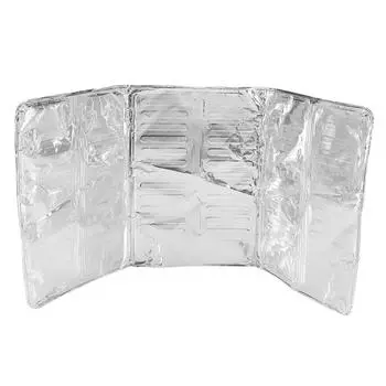 Экран для защиты от брызг масла на сковороде, кухонный чехол для газовой плиты, защитный щиток от брызг, глянцевый