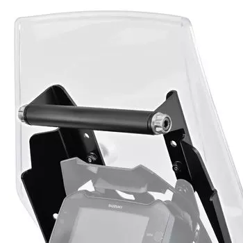Экран мотоцикла Daytona с зажимной планкой для V Strom 250, кронштейн смещения экрана, пепельно-серебристый 16803 (17-23) серебряный