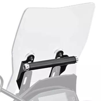 Экран мотоцикла Daytona с зажимной планкой для V Strom 250SX, кронштейн смещения экрана, пепельно-серебристый 42902 (23) чёрный
