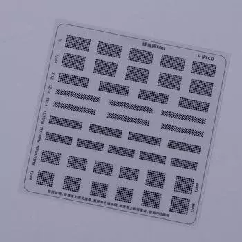 Экран зеленая масляная пленка для телефонов серии F-Iplcd зеленая масляная BGA трафарет для реболлинга инструмент для ремонта материнской платы процессора