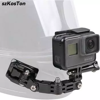 Экшн-камера Аксессуары для мотоциклетного шлема Крепление на ремень для GoPro 13 12 11 10 9 8 DJI Osmo Action 3 4 Insta360 X4 Camera Motocycle