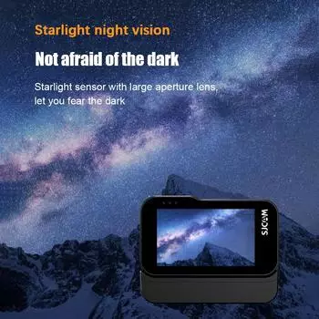 Экшн-камера SJCAM SJ20, 4K Ultra HD, 20 МП, водонепроницаемая, с защитой от тряски, с 2,0-дюймовым сенсорным экраном управления