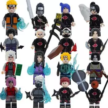 Экшн-мини-фигурки из фильма с оружием, строительные кирпичи, блоки, модель, детский подарок на день рождения для мальчиков, детей No Box