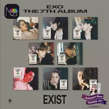 ЭКЗО : 7-й альбом - [СУЩЕСТВУЕТ] (Digipack Ver.) 1 RANDOM