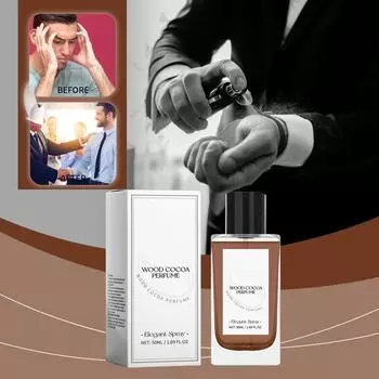 Экзотические духи с феромонами для мужчин, духи для привлечения женщин, парфюмированные одеколоны, уникальный аромат, легко носить с собой, раскройте свое соблазнительное очарование 50 мл белый
