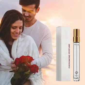 Экзотические духи с феромонами для женщин, духи для привлечения мужчин, парфюмированные одеколоны, уникальный аромат, легко носить с собой, раскройте свое соблазнительное очарование 10 мл One Size белый