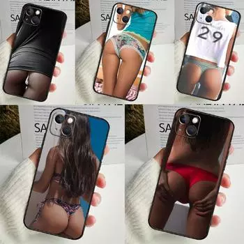 Экзотический сексуальный зад бикини девушка чехол для телефона iPhone 16 15 14 13 12 11 Pro Max Mini X XR XS Max 7 8 Plus задняя крышка iPhone 16