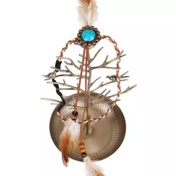 Экзотический синий драгоценный камень повязка на голову перья кисточки головной убор бирюзовый регулируемый эластичный ободок для волос для девочек аксессуары для волос головной убор 48cm