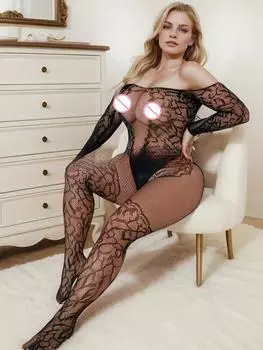 Экзотическое женское нижнее белье Цельные чулки для всего тела Одежда для ночных клубов Секс-комплект Женский Перспективный Секс-боди Пижамы XXS